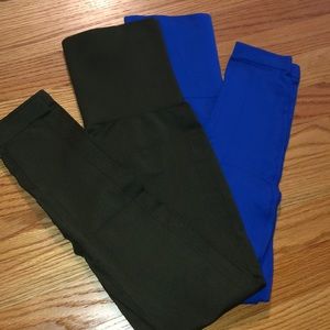 2 pair Homma leggings.